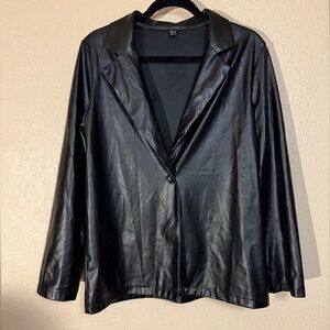 Sason Sleek Black Leather Women's Jacket